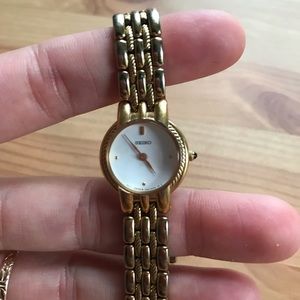Gold Seiko womens watch